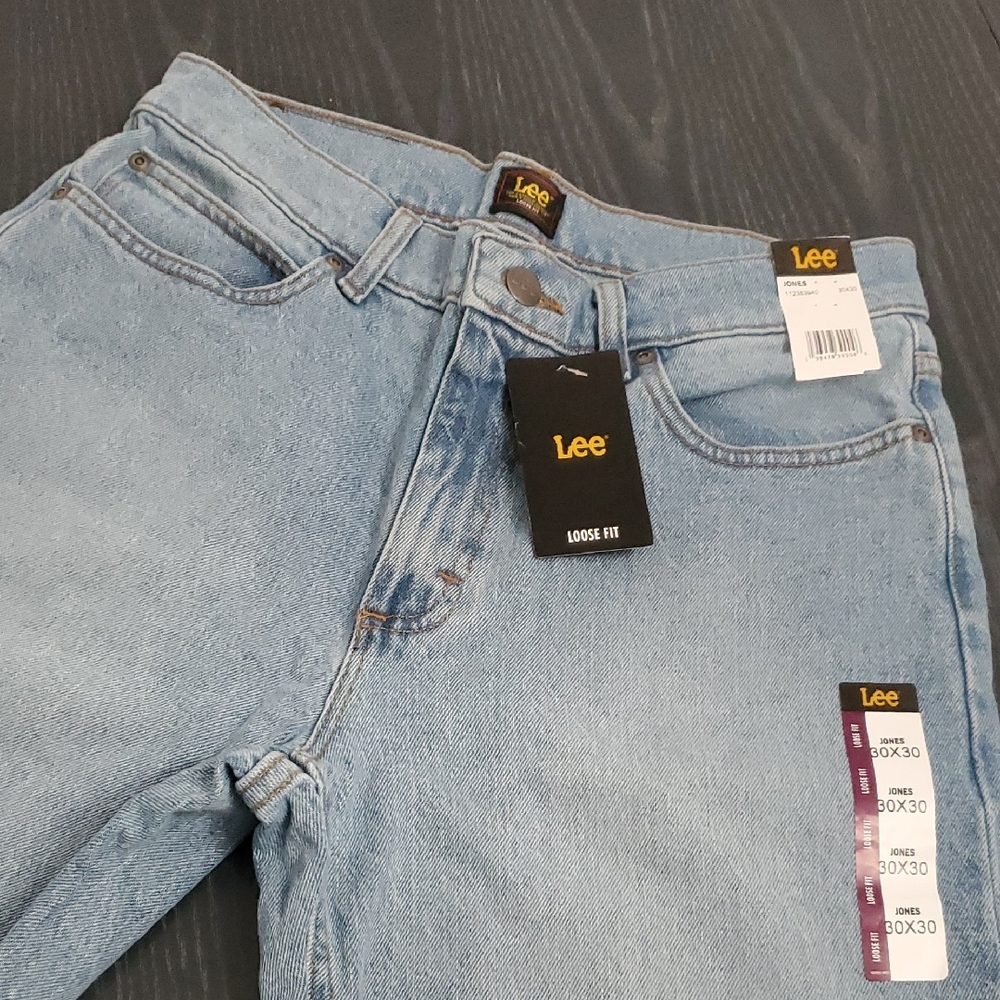 Lee Relaxed Fit Denim Jeans in Light Blue